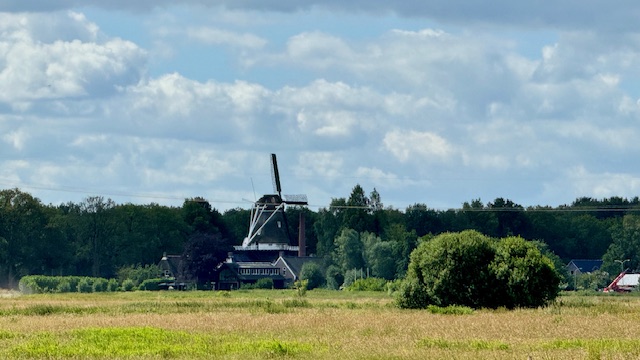 Uitzicht op Molen De Wachter
